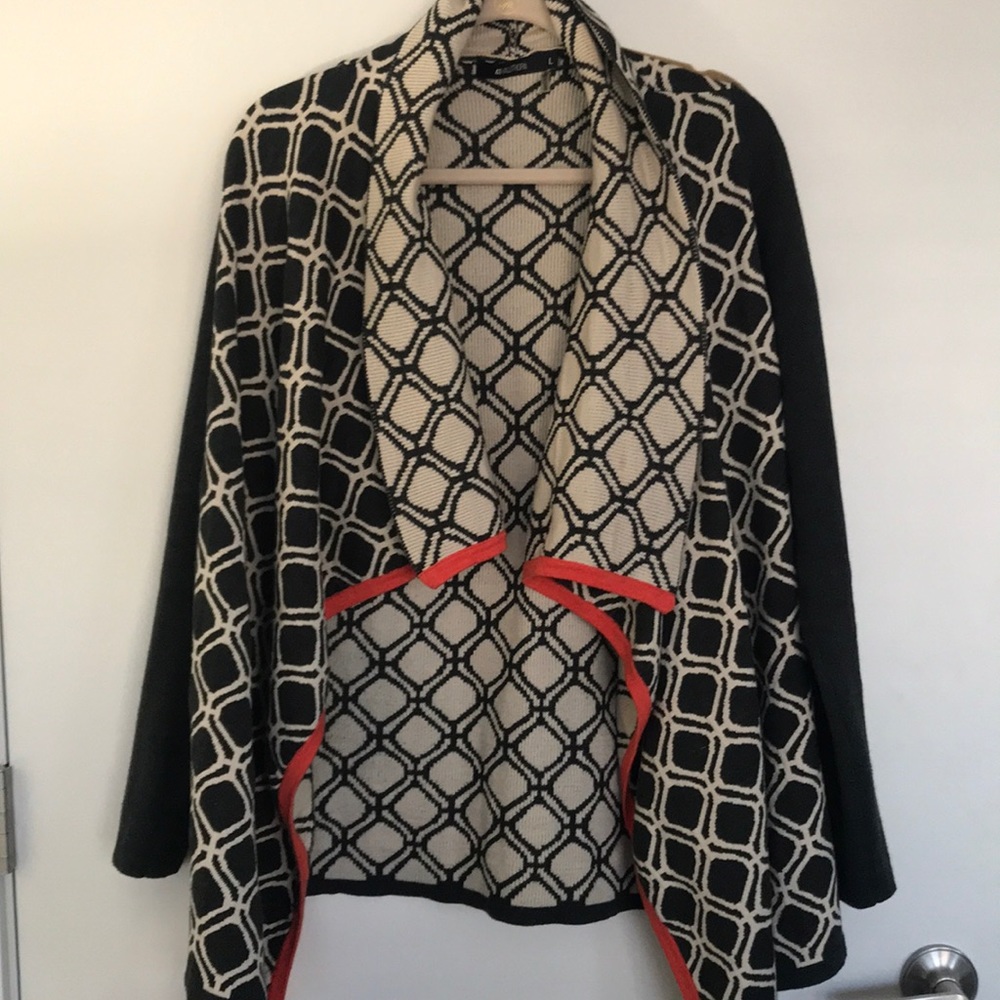 Open wrap sweater shrug